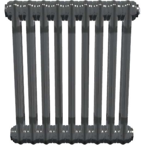 Bircham - Bare Metal Lacquer 2 Column Radiator H500mm  x W431mm