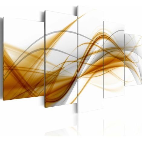 Tableau soufflé de l'abstraction - 100 x 50 cm (1/2)