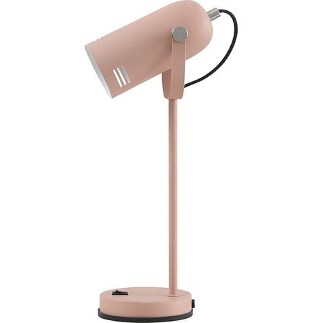 Lámpara de sobremesa de metal modelo Berlín rosa (F-Bright 1950923-RO)
