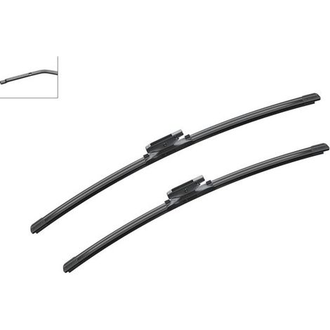 Bosch Balais d'essuie-glace plats AVANT Aerotwin A424S L=600/550mm - 1 paire