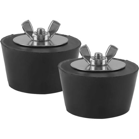 Adaptateur D'hivernage De Piscine 2 Pièces 51 Mm avec Boulons Métalliques pour Éviter Les Dommages Causés par Le Gel Aux Canalisations De Drainage De La Piscine. (1/5)