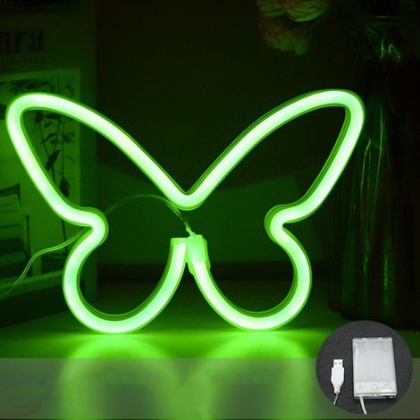 Neon Sign - LED Flexible Strip Light - USB Or Battery Powered - Wall Decor For Bedroom Dorm Party - 1 Piece (1/3)