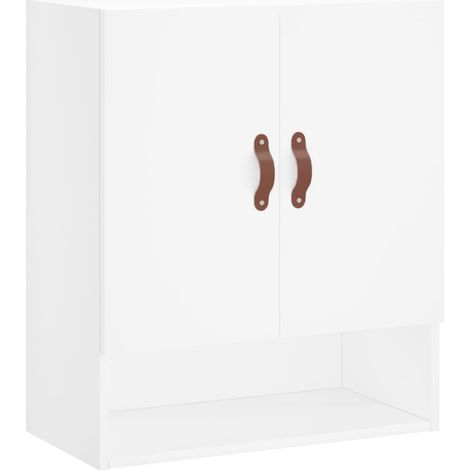 Maison Exclusive - Armadietto a Muro Bianco 60x31x70 cm in Legno Multistrato