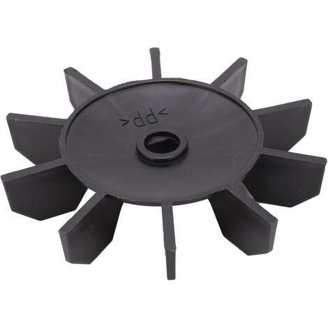 Aspas de ventilador de repuesto, ventilador de plástico para motor eléctrico, accesorios para aspas de ventilador de compresor de aire pequeño, motor en línea directa, diámetro del eje de 14 mm (1/5)