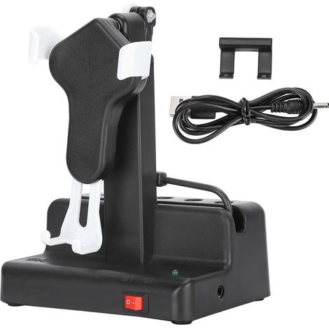 Compteur de Pas Téléphone Portable avec Moteur Vibrant - Oscillation Gauche Droite Automatique (Blanc Nacré) (1/5)