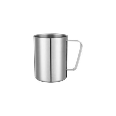 Mug isotherme en acier inoxydable à double paroi avec anse, capacité 500 ml (1/5)