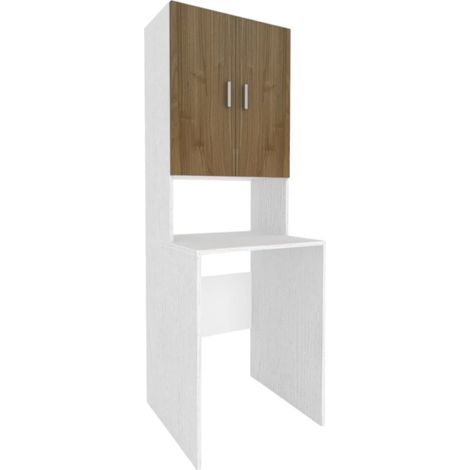 mobile per lavatrice 2 ante noce stelvio 66x62x194,3 cm