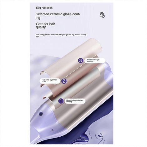 Deep Wave Lockenstab, 32 mm, 5 Temperaturstufen, europäischer Stecker (1/5)