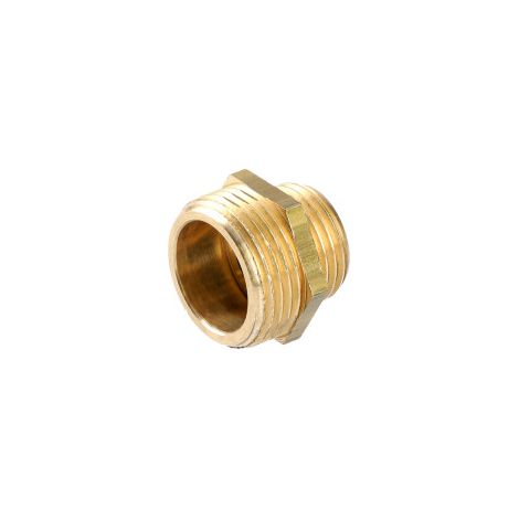 Mamelon réduit double mâle 20 27x 15 21 chromé GARIS D05003C (1/3)
