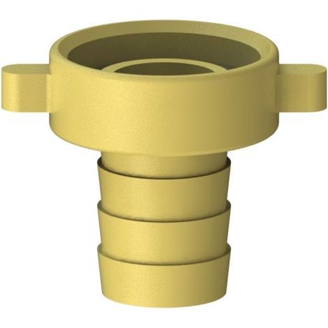 JS MS-SCHLAUCHVERSCHRAUBUNG       2-TEILIG,FLACHDICHTEND,3/4"x1"