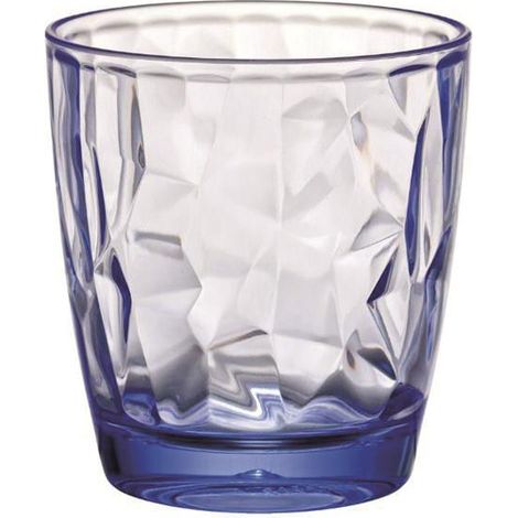 Morleos Mosaic bicchiere policarbonato blue 30 cl