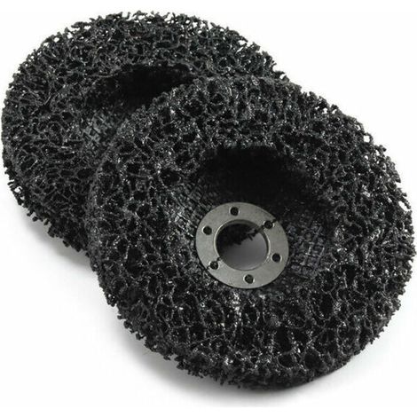Reinigungsscheiben, Durchmesser: 125 mm, CSD-Scheibe, extra groß, für Winkelschleifer (5 Stück) (1/4)