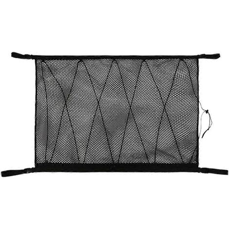 65x90cm Universal Kofferraum Gepäcknetz Dach Aufbewahrungstasche Auto Organizer Net Autozubehör (1/5)