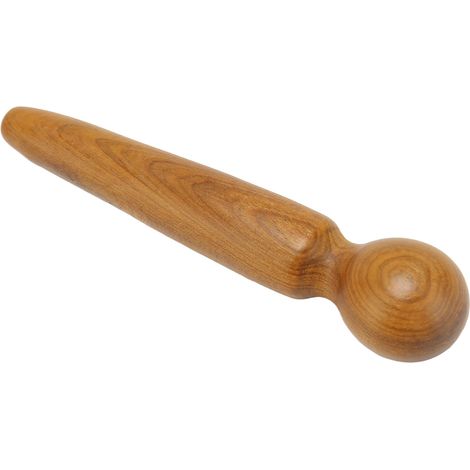 Bâton de massage des pieds en bois, outil traditionnel de massage manuel pour la réflexologie plantaire (1/5)