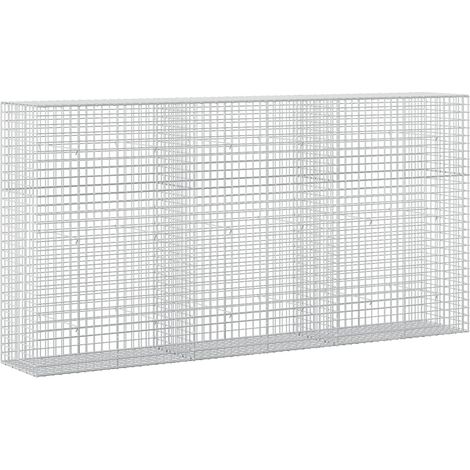 Gabion avec fil de 5 mm et maille de 5x5 cm 300x50x150 cm vidaXL (1/5)