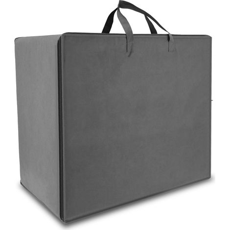 Aufbewahrungstasche für Decken, Kissen, VS95 67x80x42 cm Grau (1/5)