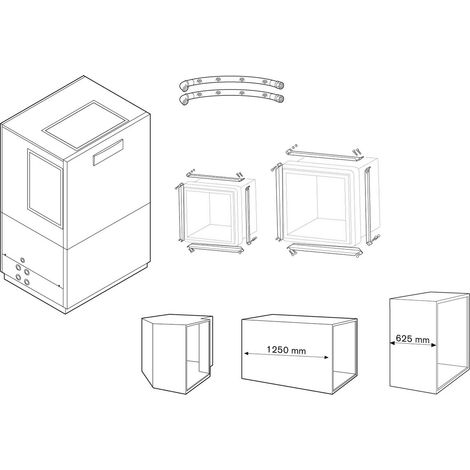 Paket WWP L 9 ID Wandaufstellung für WKS - 890046 von Weishaupt