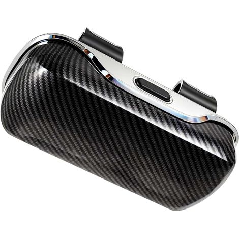 Support de Lunettes de Soleil pour Pare-Soleil de Voiture, Support de Lunettes de Soleil Voiture, boîte de Protection Rangement de Lunettes, Support de Lunettes pour Voiture(Fibre de Carbone) (1/5)