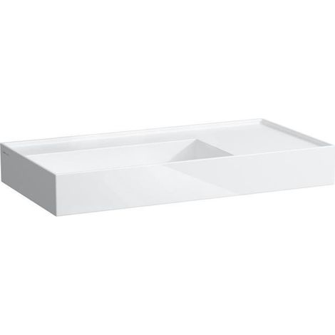 LAUFEN Kartell lavabo, sans trou pour robinet, sans trop-plein,