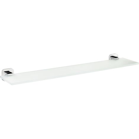 tesa Glasablage Elegaant Metall und Milchglas, chrom, rostfrei Ablagen & Badregale (1/5)