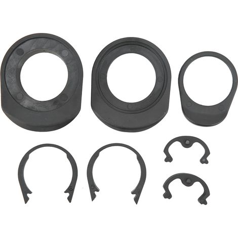 Jeu d'entretoises pour guidon de vélo, accessoires pour potence VTT et route, rondelles de réglage (1/5)