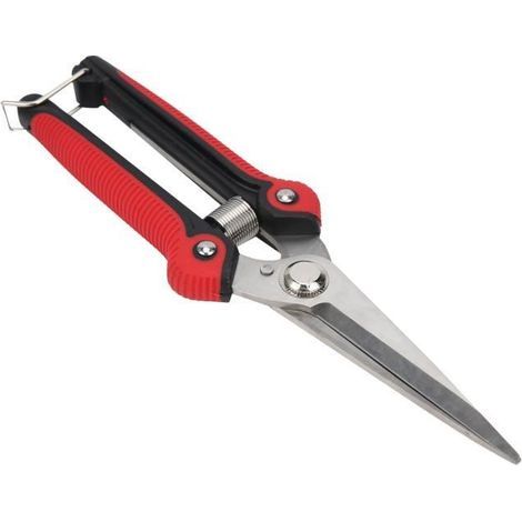 Effortless Secateurs - Stainless Steel - Red - Multi-Functional (1/4)