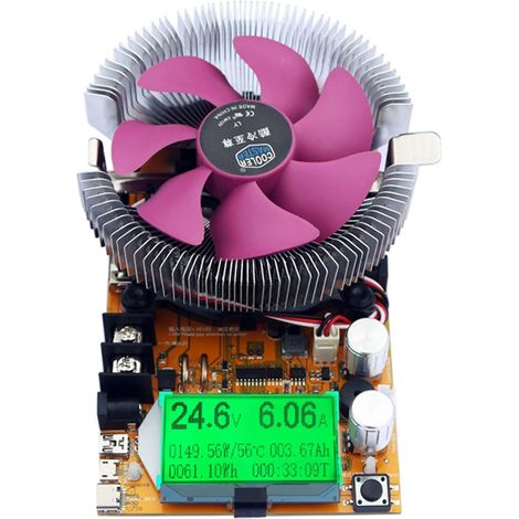 Testeur de charge de batterie 15 0w dc Testeur de charge électronique USB MODULE DE TEST DE TEST RÉGLABLES COMMENTAIRE DE CHARGE DE CHARGEUR 18650 Outils de batterie 200v 20A (1/5)