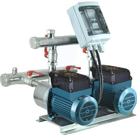 BSM2V 2 META 2x 1,3 KW CALPEDA Gruppo Di Pressione a velocità Variabile