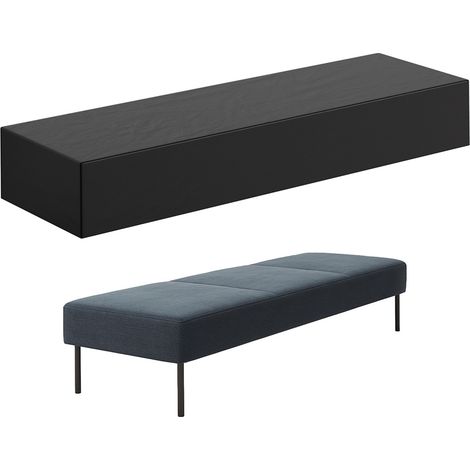 TolleTour Sonnenliegen-Abdeckung 420D Oxford wasserdicht UV-beständig schwarz/silber 200x68x30 cm