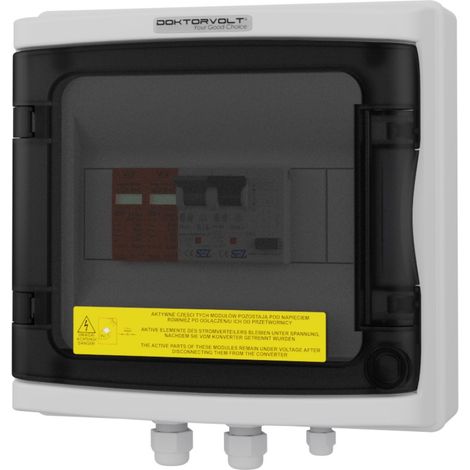 SSS B-WARE Solar Anschlusskasten Photovoltaik AC 16A Überspannungsschutz DV-9481-FOT-264-AC (1/3)