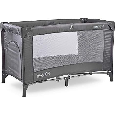 Caretero Basic Graphite lettino da viaggio grigio