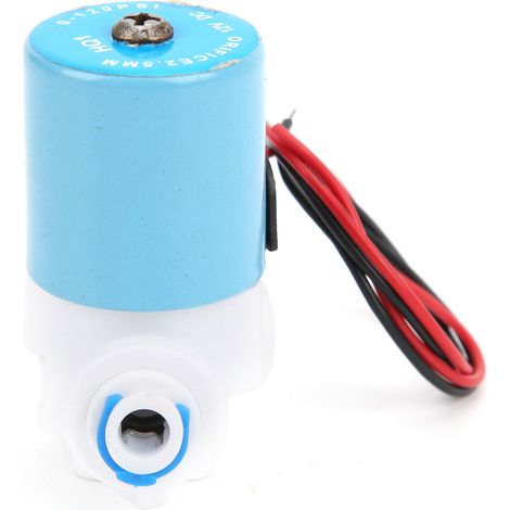 Électrovanne G1/4 po à temporisation automatique pour rinçage et contrôle du débit d'eau potable DC12V EC‑V60 (1/5)