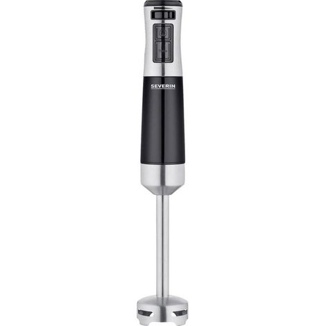 Mixeur plongeant polyvalent - SEVERIN - SM3771 - 600 W - Pied amovible - 15 000 tours/mn - Sans BPA - Noir / Inox (1/3)