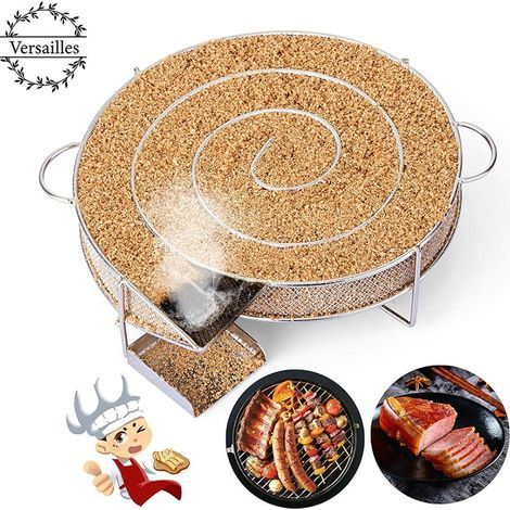 Générateur de Fumée Froide pour Fumoir Fumage Viande Poisson Grille Barbecue, (1/5)