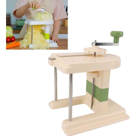 Multifunktionaler, handbetriebener Gemüseschneider/Reibe, geeignet für Küchen im europäischen Stil und den Hausgebrauch. (1/5)