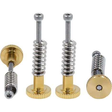 Kit de 4 vis M3, ressort de nivellement UM2, bouton et écrou de fixation à main (1/4)