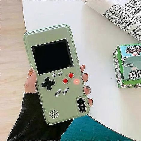 Handyhüllen im Retro-Gameboy-Stil für iPhone 13, 14, 15, 16 Pro Max und andere Modelle – Klassische Gameboy-Hülle 1 Für iPhone 11 Pro (1/2)