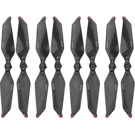 4 paires d'hélices en fibre de carbone 9453F pour ventilateurs à 3 pales pliables à démontage rapide - Accessoire de rechange (1/5)