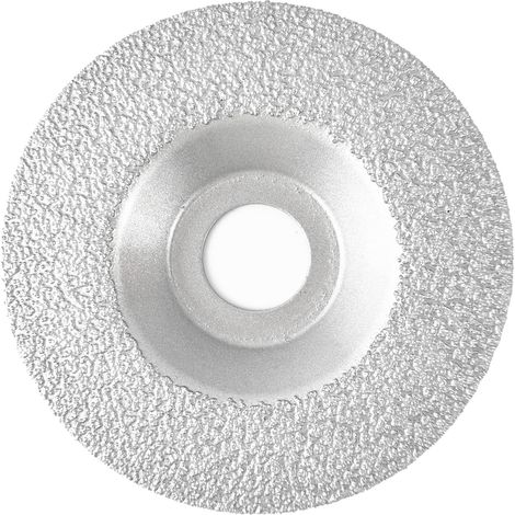 Disque de meulage diamant brasé meule sur granit marbre céramique carrelage porcelaine pierre naturelle Métal Verre maçonnerie pour arbre sec de 22,23mm connecté à la meuleuse d'angle(Grossier,2) (1/3)