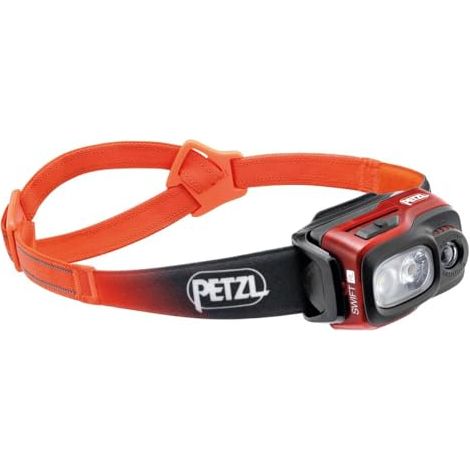 Lampe frontale Petzl Swift RL – 900 lumens – Rechargeable – 104g – E095BB01 (1/7)