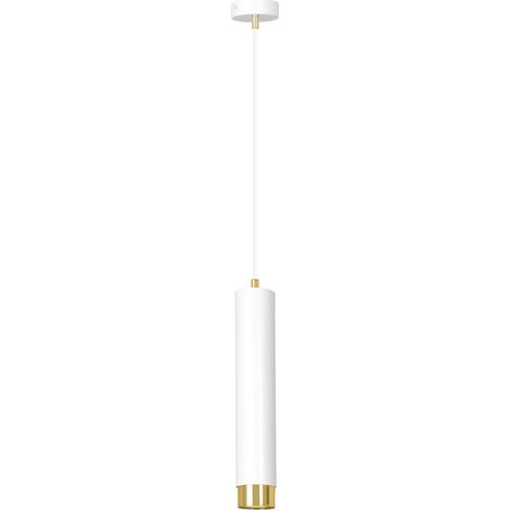 Lampada sospensione Emibig KIBO bianco oro GU10 Ø8cm (1/5)