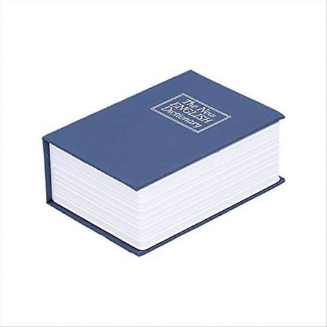 Imite l'aspect d'un livre et est parfait pour la maison (mini bleu) (1/5)