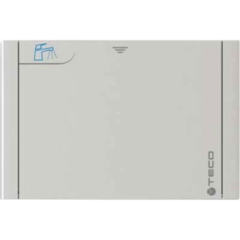 PLACCA DI COPERTURA PER COLLETTORI MULTI INTERCETTAZIONE - CROMO LUCIDO - 230X140 MM  - TEC