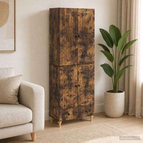 vidaXL Schrankset 2 pcs 66 x 34,5 x 95 cm Holzwerkstoff (1/5)