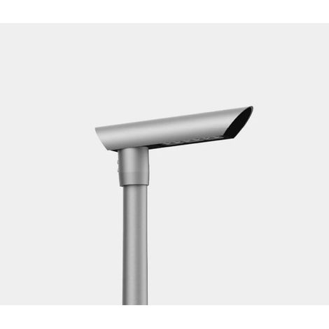 Luminaria LED Iskra alfa 24, 4000 K, óptica DW, acero inoxidable anodizado negro. (1/2)