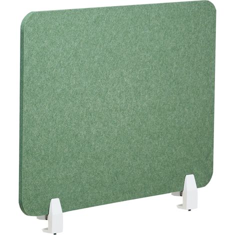 Desk Screen 80 x 50 cm Green SPLIT (1/5)