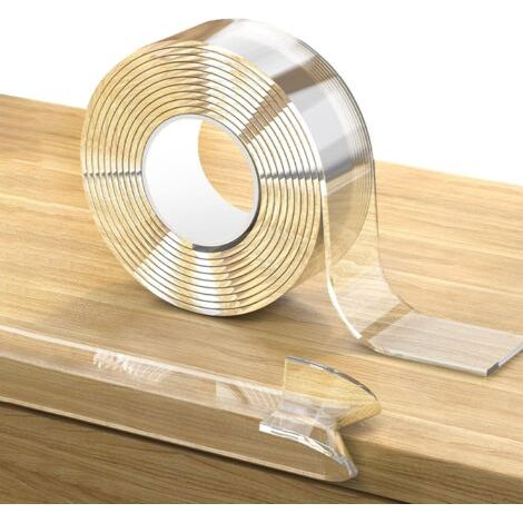 Protege Coin de Table Bebe Transparent, 3M Pré-adhésif Extra Fort Nano Tape, Protection Bebe de Table et Meuble, Protecteur des Bords et Angles Réfrigérateur de Placard pour Sécurité Bebe