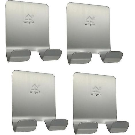 4 supports de prise en acier inoxydable (1/3)
