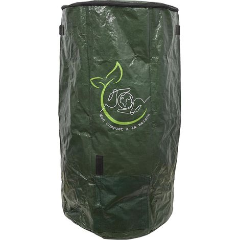 Sac de Compost pour Jardin 127L Coloris Vert (1/5)