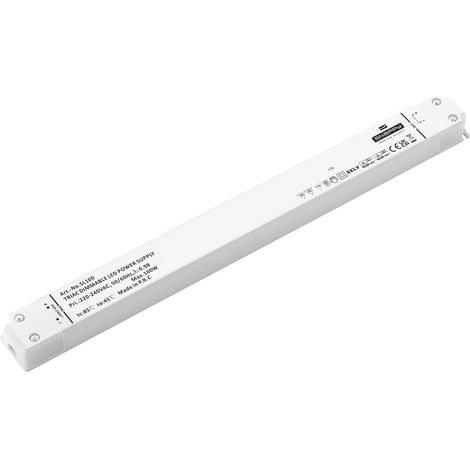 Dehner Elektronik Driver per LED 100 W 8.33 A 12 V Sovratensione, Protezione sovraccarico, adatto per mobili, dimmerabi